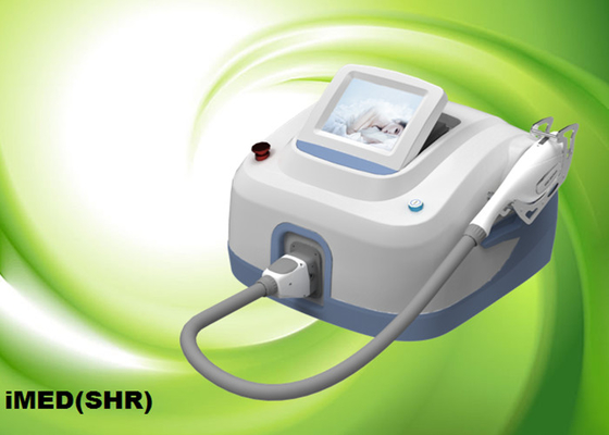 Медицинский E-свет SHR 500 * 460 * 350mm машины лазера Nd Yag удаления волос красотки